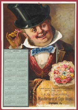 events cigar box label theme