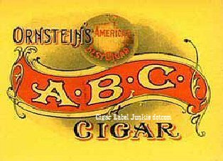 ABC cigar label