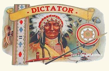 Absaraka_Dictator cigar label