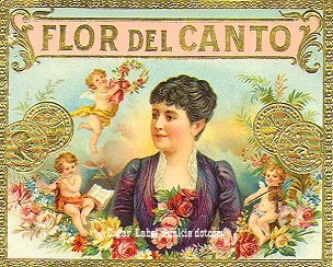 Adelina Patti cigar box label