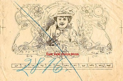Key line- cigar box label