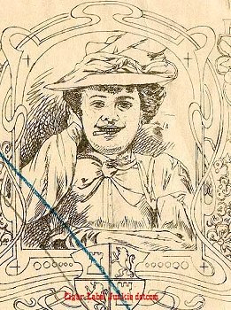 keyline- cigar box label