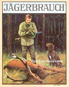 Jagerbrauch- cigar box label