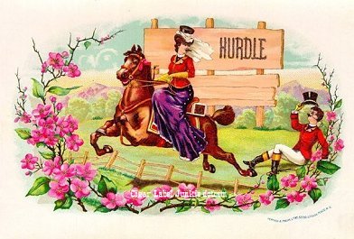 Hurdle- cigar box label
