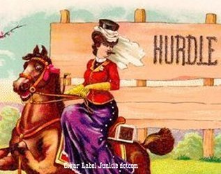 Hurdle- cigar box label