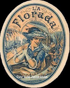 La Florada- cigar box label