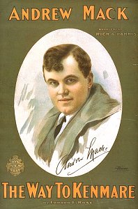 Andrew Mack cigar box label