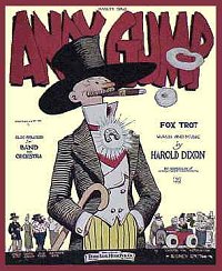 Andy Gump cigar box label