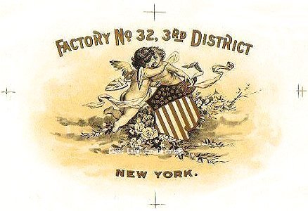 Factory 32- cigar box label