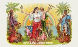 UT Arcos inner cigar label