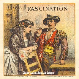 Fascination- cigar box label