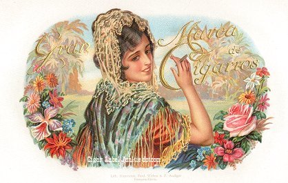 Gran Marca- cigar box label