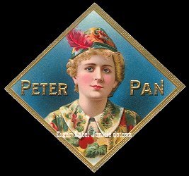 Peter Pan Seal- cigar box label