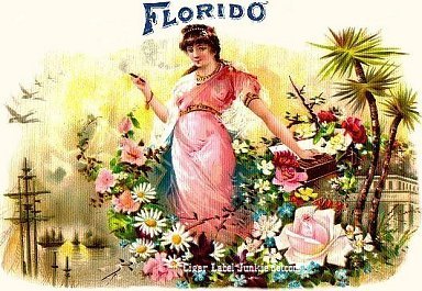 Florida- cigar box label