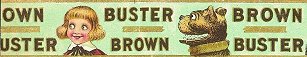 Buster Brown cigar box label