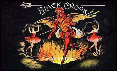 Black Crook cigar box label