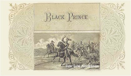 Black Prince-cigar box label