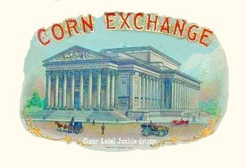 Corn Exchange- cigar box label