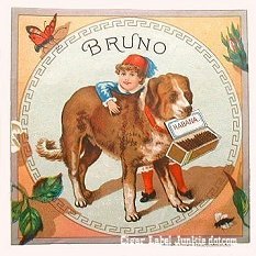 Bruno cigar label