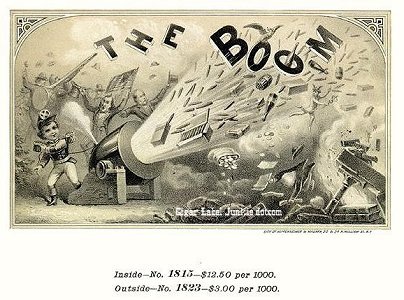 The Boom- cigar box label
