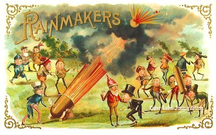 Rainmakers- cigar box label
