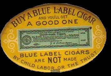 Buy Blue Label cigar box label
