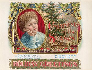 COS_12 cigar box label