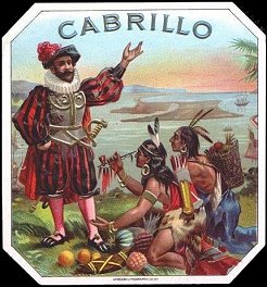 Cabrillo cigar label