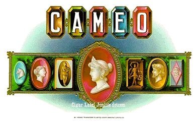 Cameo cigar box label