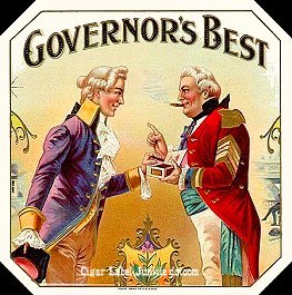 Gov's Best- cigar box label