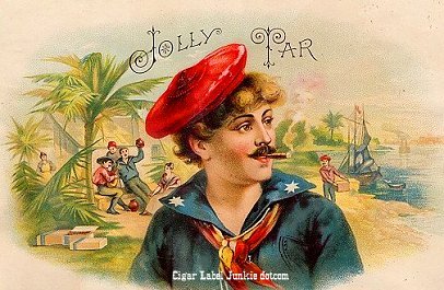 Jolly Tar- cigar box label