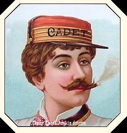 Cadet- cigar box label