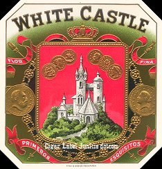 White Castle- cigar box label