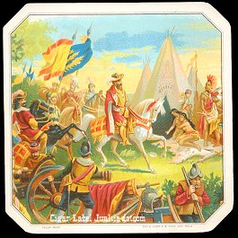 Challenge outer cigar label