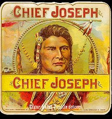 Chief Jo cigar label