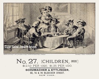 Children- cigar box label