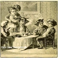 Children- cigar box label