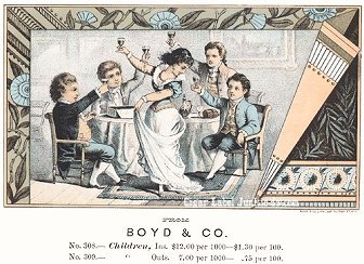 Children-cigar box label