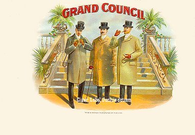 Grand Council- cigar box label