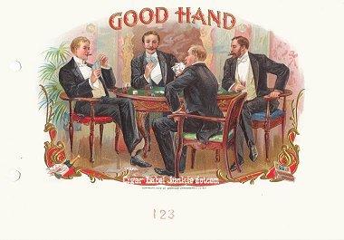 Good Hand- cigar box label