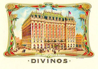 Divinos- cigar box label