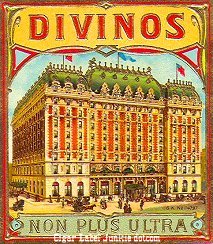 Divinos Outer- cigar box label