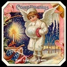 Complimentos cigar box label