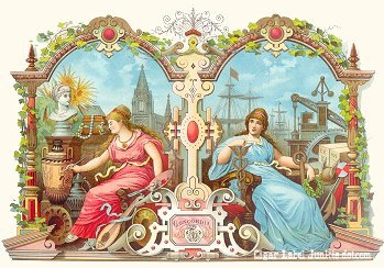 Concordia cigar box label