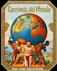 Corriente cigar label