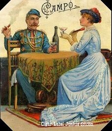 Campo- cigar box label