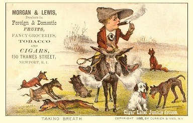 Currier Ives-cigar box label