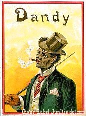 Dandy cigar box label