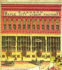 Maple City- cigar box label