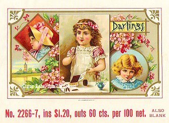 Darlings-cigar box label